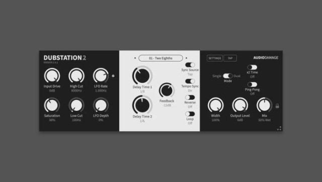 Audio Damage Dubstation 2.4.2 update