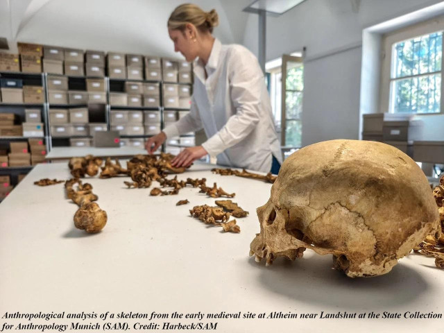Ancient DNA study rewrites fall of Rome, reveals small migrations shaped Central Europe

A large genetic study of early medieval burials in southern Germany is changing how historians describe the end of Roman rule in Central Europe. The research, led by Johannes Gutenberg University Mainz and published in Nature, draws on 258 genomes from cemeteries dated between 400 and 700 CE. The team compared these data with more than 2,800 ancient and modern genomes from across Germany...
