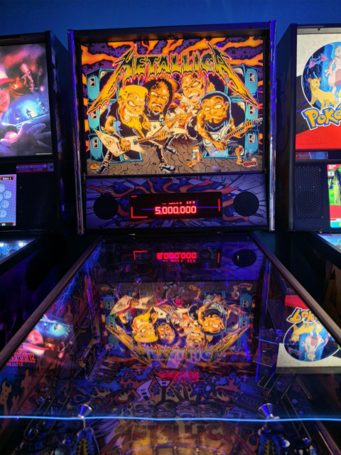 Metallica pinball machine