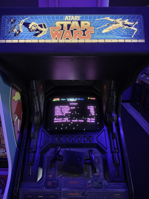 Star Wars Atari arcade cabinet