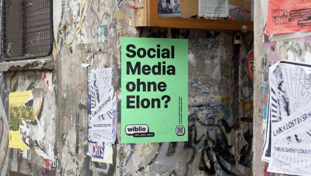 Plakat zu wiblio
