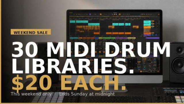 Yurt Rock MIDI Drum Libraries Sale