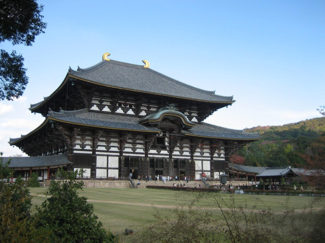 The Great Hall at Todai-ji.