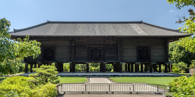 Todai-ji's treasure house 'Shoso-in'.