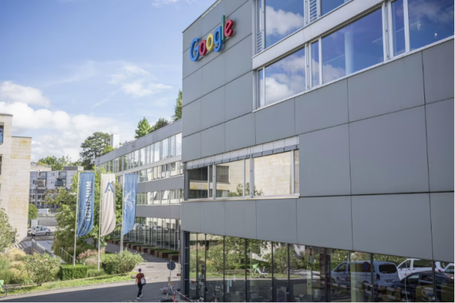 The Google campus on Brandschenkestrasse in Zurich.