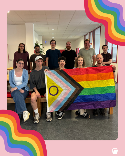 Tuta Team with LGBTQ+ flag
