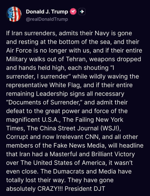 I refuse to ALT TEXT these garbage posts by tRump