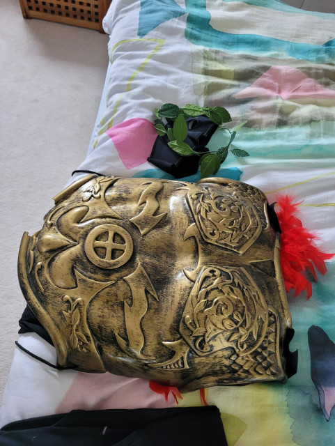 A roman centurion outfit