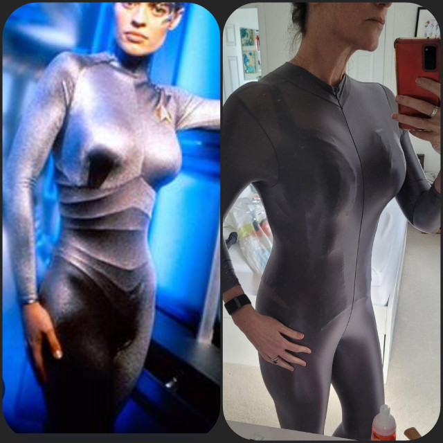 Side by side comparison of 7of9