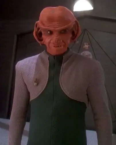 Rom, most charitable and open-minded of all Ferengi, not to mention the sexiest