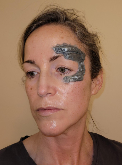 Me with a freshly shined 7of9 cybernetic prosthetic round my eye