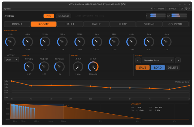 Ambience (by OTODESK) running under Linux.