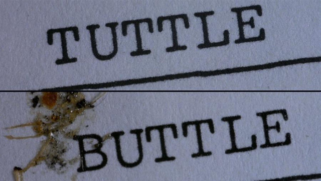 Tuttle, buttle confusion scene at the secret police in Brazil the movie