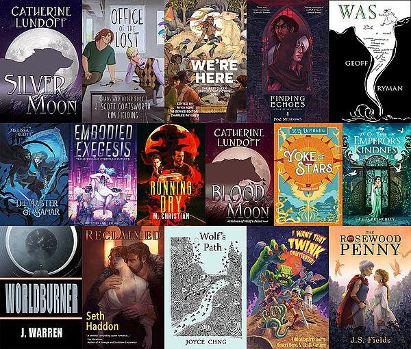The covers of all 16 books in the Pride Storybundle
