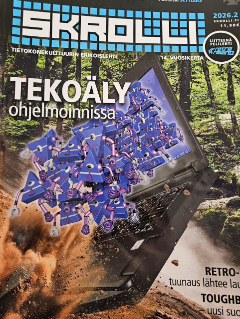 Skrolli 2026.2 -lehden kansi.