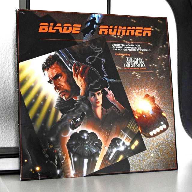 LP on a shelf: Blade Runner by The New American Orchestra