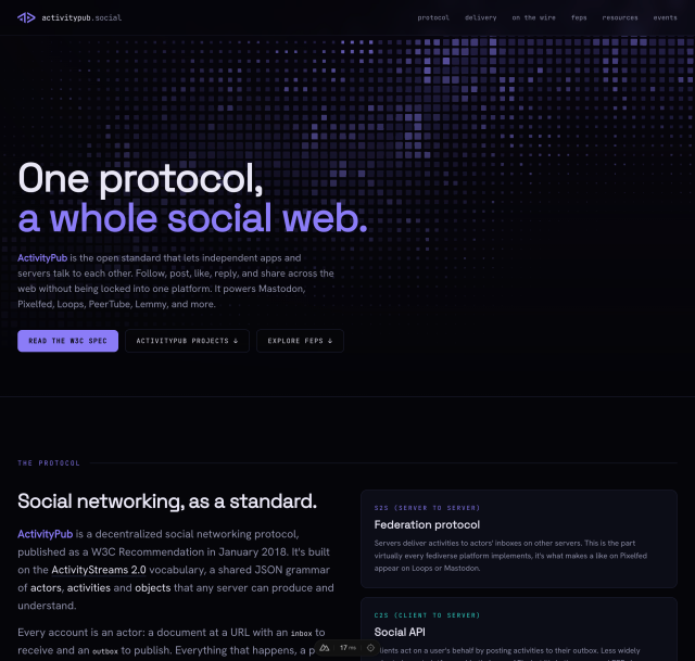 ActivityPub.social preview, coming soon