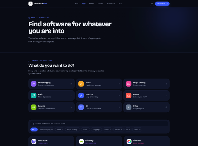 new fediverse.info redesign