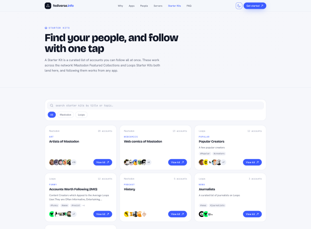 new fediverse.info redesign