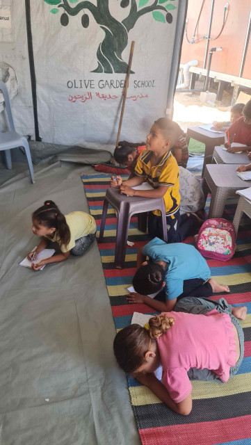 This child in the front came out from under the rubble of her home.
Today she is studying in our school.
We only need a few desks for these children to write on.
We trust in your humanity toward the children.
Project support link.
 https://chuffed.org/project/172097-help-the-palestinians-teach-their-children
#gaza #palestine