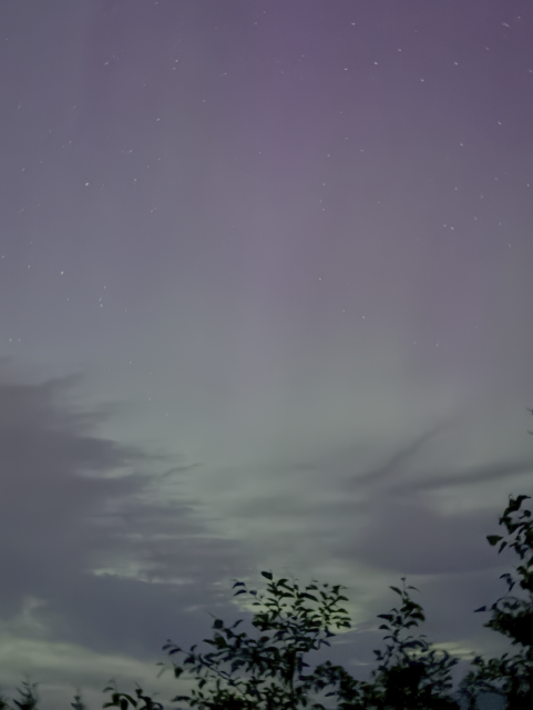 Aurora, mostly green