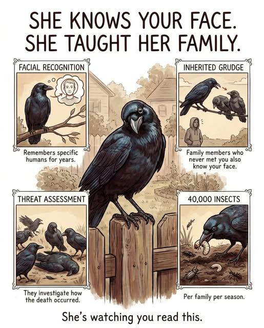 Crows recognition