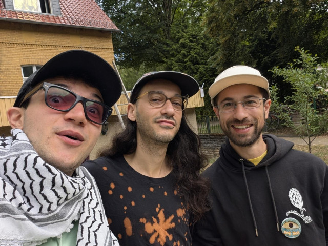 Selfie with Wakest and Doug