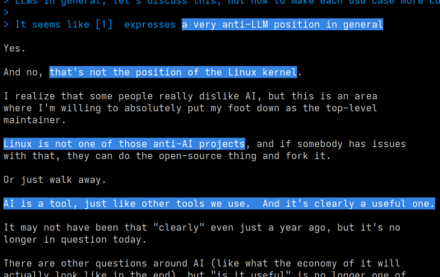 Screenshot of the linked post
