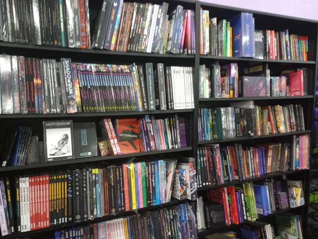 Indie RPG shelves