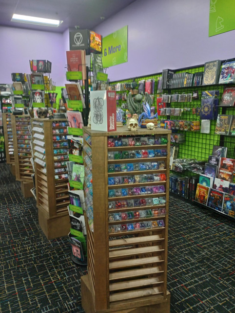 Spinner racks for RPG zines
