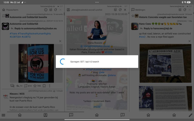 error message