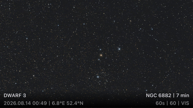 Dwarf 3 NGC 6882 photograph
