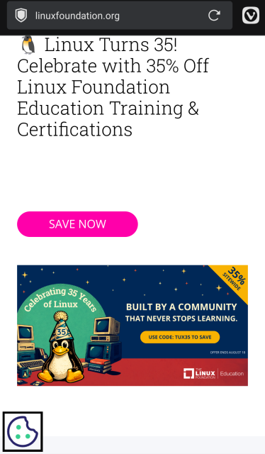Screenshot of the linked page showing the AI slop image in context