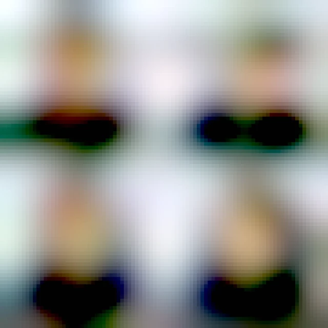 Four selfies of me with long hair, punk-y microbangs and shaved sidecut. Am looking terribly pleased with myself.